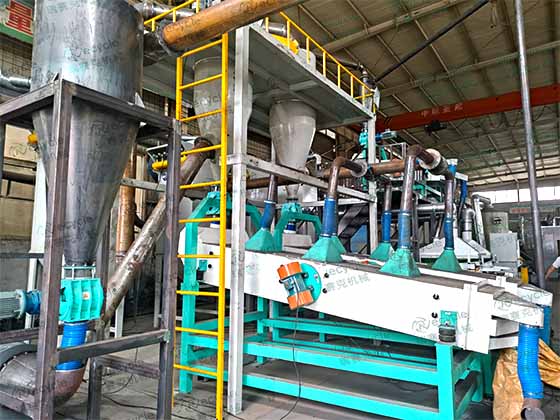 鋰電池物理破碎回收設備