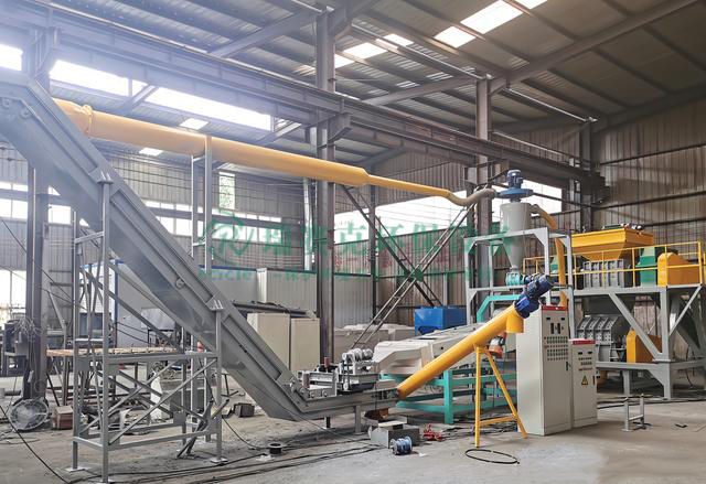 鋰電池破碎回收設備